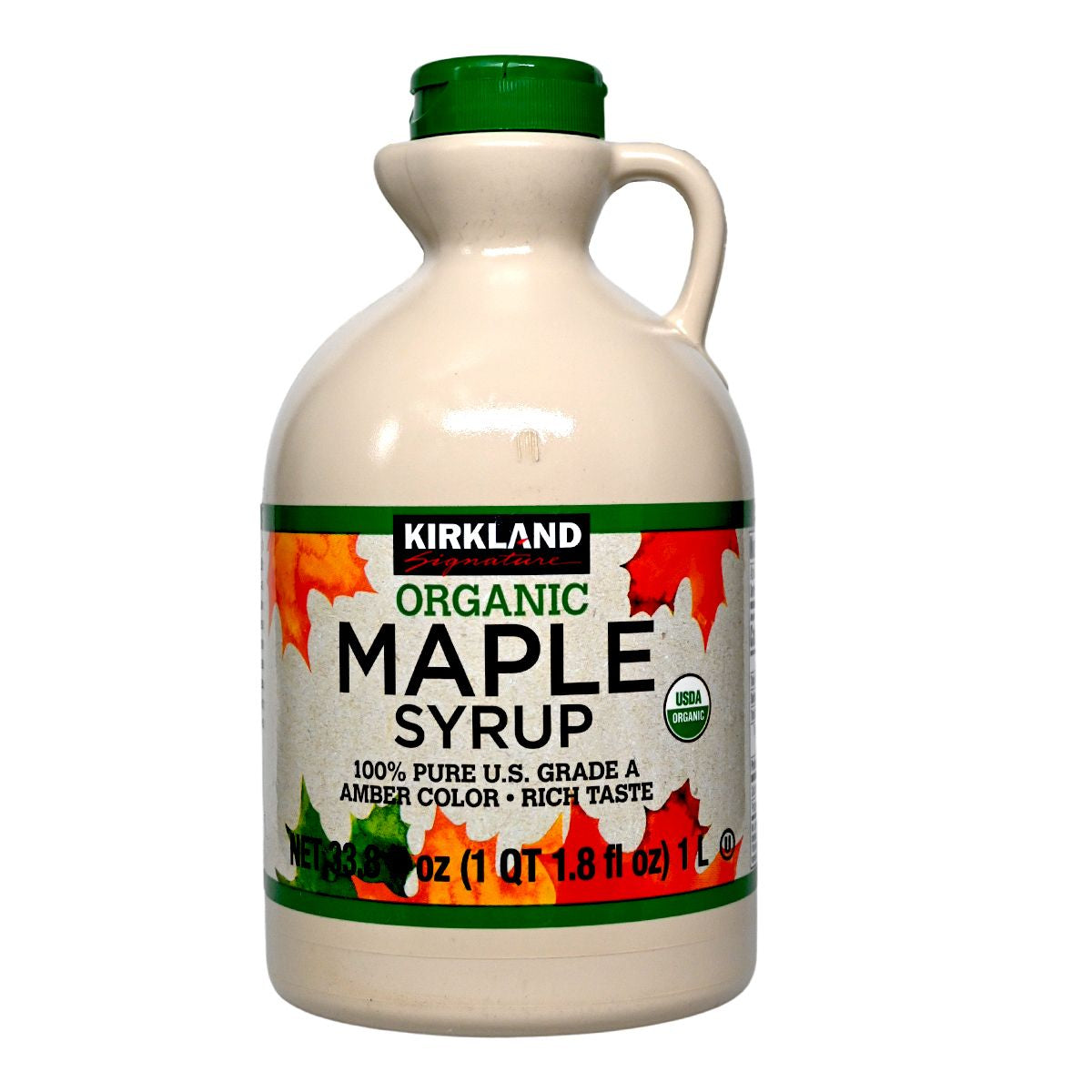 Kirkland Signature 有機 100%純 楓糖漿 (深琥珀色) 1L / 33.8oz Syrup & Honey Honey 圖1