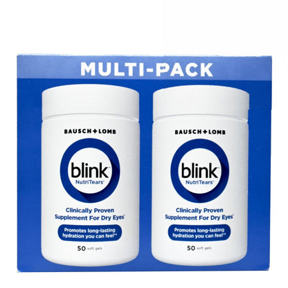 Bausch + Lomb Blink NutriTears乾眼症補充劑 [50粒x 2] 底 Eye Supplement 圖1