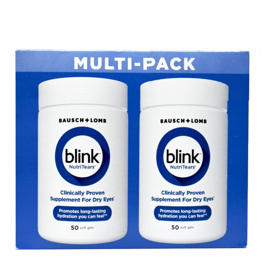 Bausch + Lomb Blink NutriTears乾眼症補充劑 [50粒x 2] 底 Eye Supplement 圖1