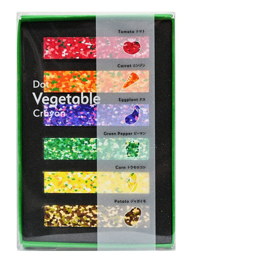 AOZORA - Dot Vegetable Crayon 點點蔬菜蠟筆 (平行進口) (52951)