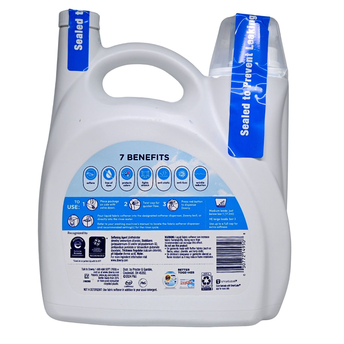 Downy 低敏溫和衣物柔順劑 4.45L [257次] Softener Fabric Softener 圖2