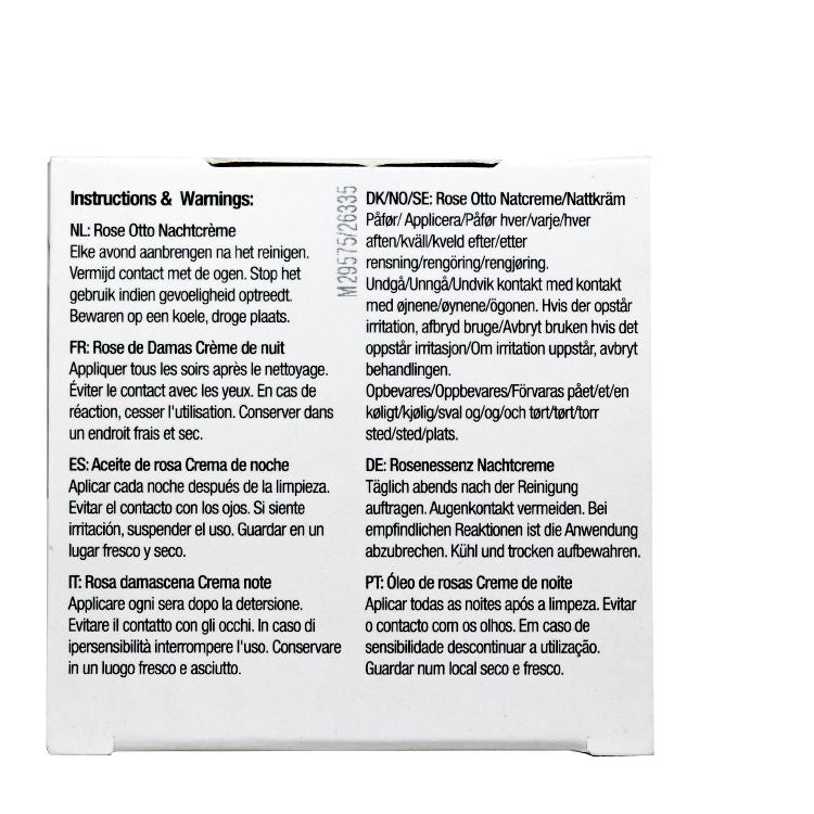 dr.organic 有機玫瑰油保濕修護晚霜 50ml Night Cream Night Cream Moisturizing Night Cream 圖5
