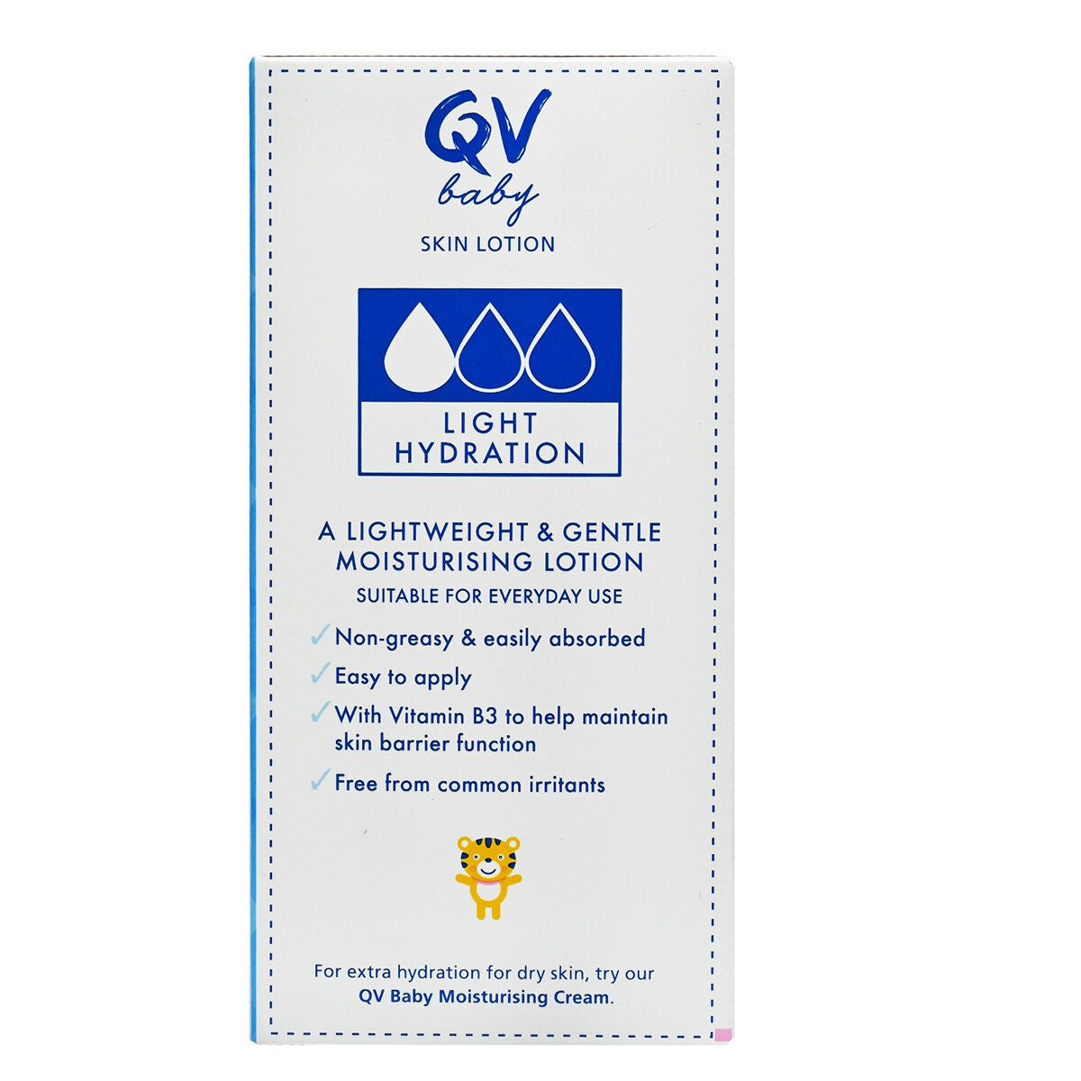 QV - 嬰幼兒 潤膚乳 (含維他命B3) 250g (泵裝) (平行進口)(17995)