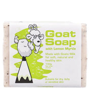Goat Soap - 純天然山羊奶手工皂-(檸檬香桃)02028[平行進口]