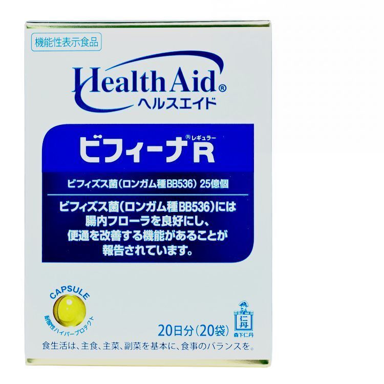 JINTAN Health Aid Bifina R 25億晶球益生菌 [日本版] 20包 底 Digestive 圖1