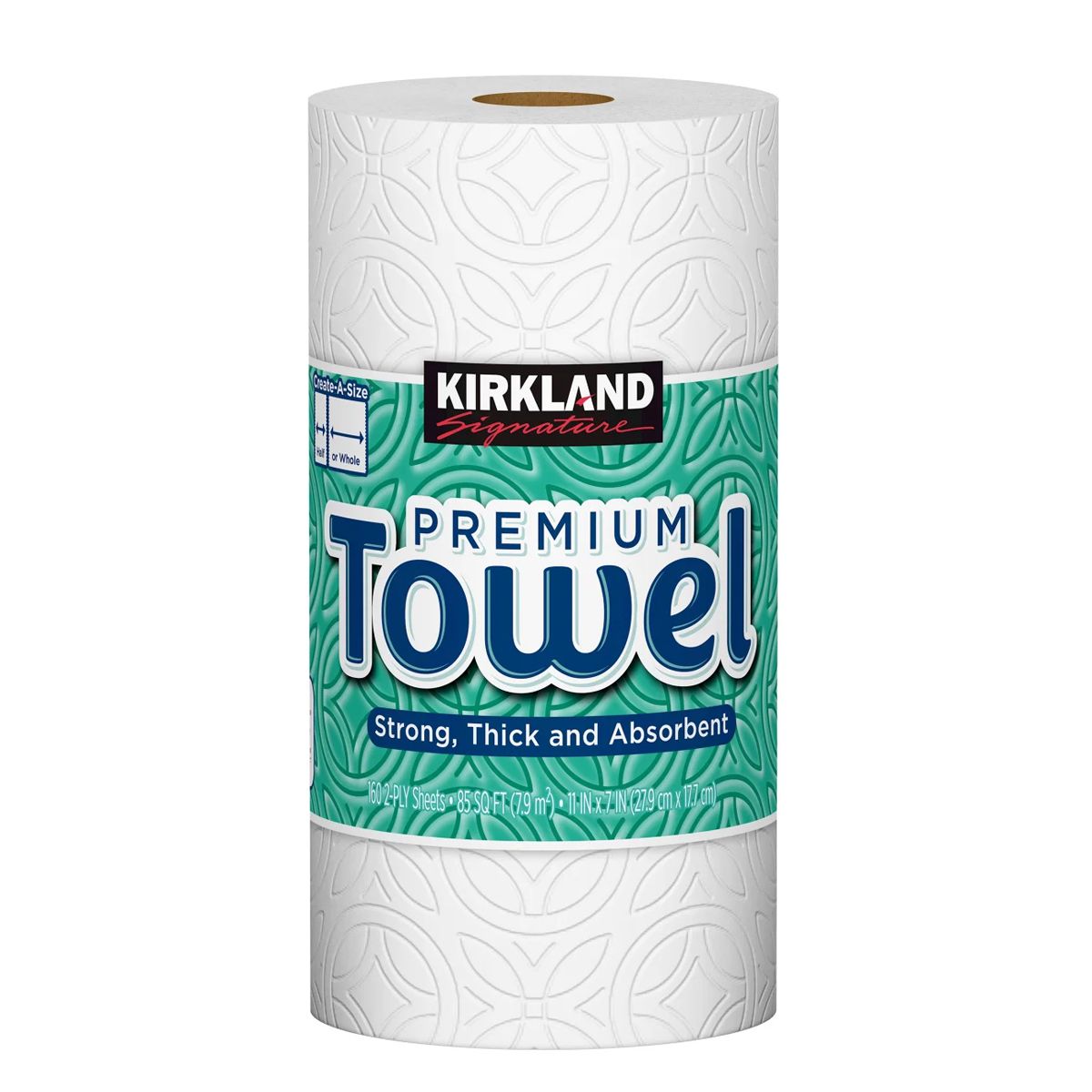 Kirkland Signature 加厚廚房紙巾 [非獨立包裝] 160張 X 12卷 [95.3 sq m] [家庭裝] Kitchen Towels Kitchen Towels 圖2