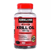 Kirkland Signature 磷蝦油 500mg 180 粒 此日期或之前食用 底 Immunity Cardiovascular 圖1