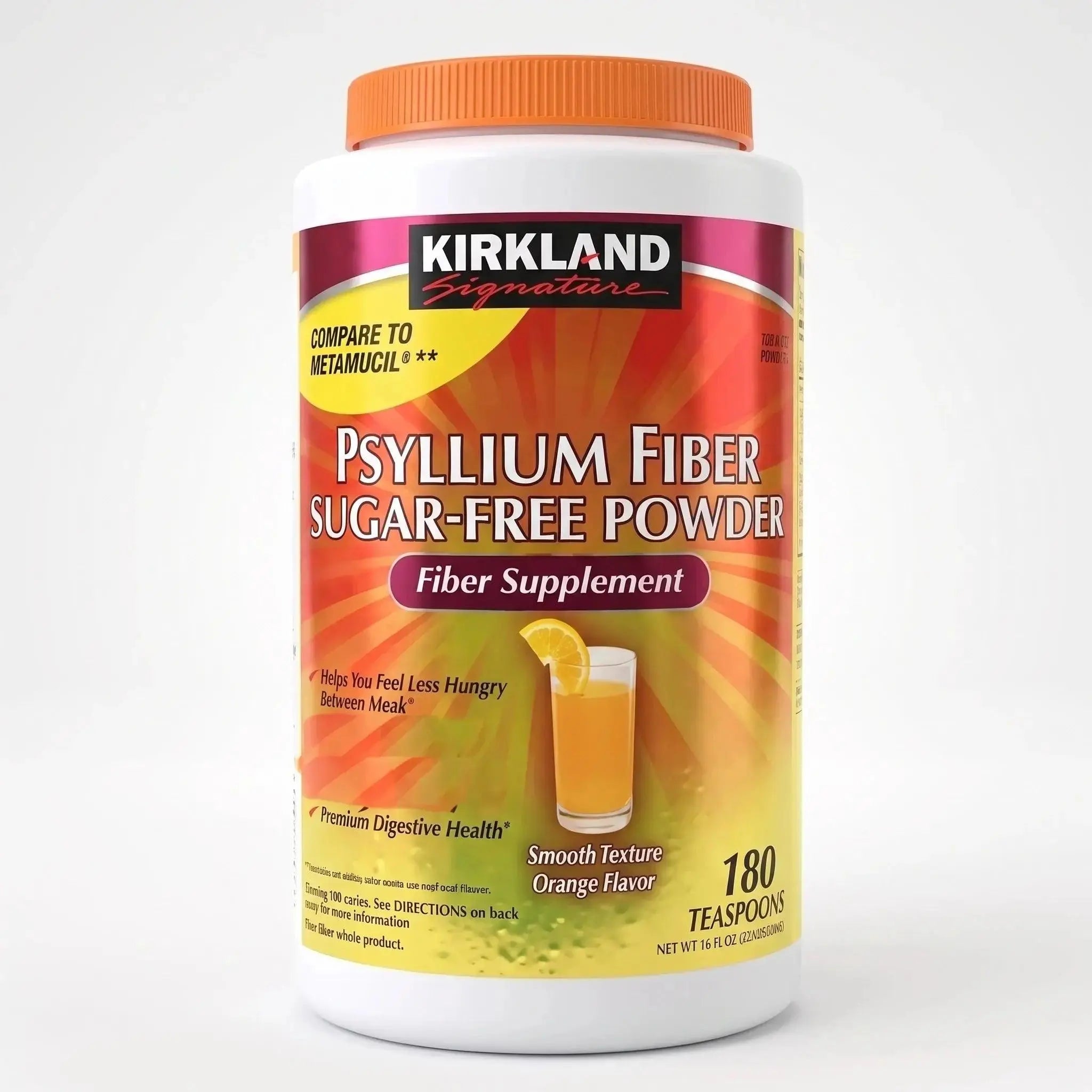 Kirkland Signature - 洋車前纖維無糖粉（橙味）1.04kg | Kirkland Signature-洋車前纖維無糖粉（橙味）1.04kg｜BB20 特賣場