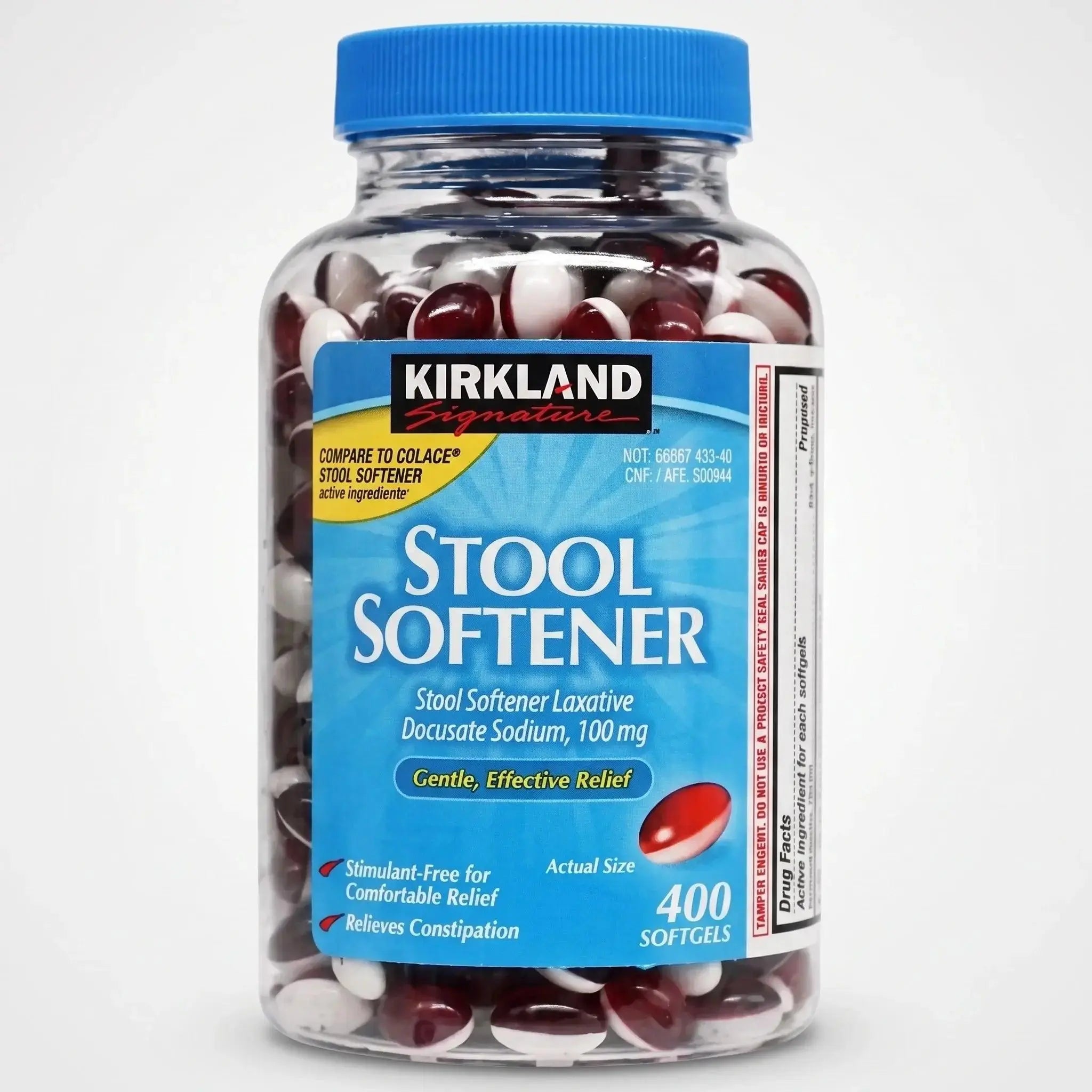 Kirkland Signature - 美國 Kirkland大便軟化劑 400粒 EXP:2028年7月底(平行進口) | Kirkland Signature-美國 Kirkland大便軟化劑 400粒｜BB20 特賣場
