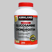 Kirkland Signature - (升級配方) 氨基葡萄糖 1500mg + 軟骨素 1200mg 關節健康補充劑 (280粒) Kirkland Signature