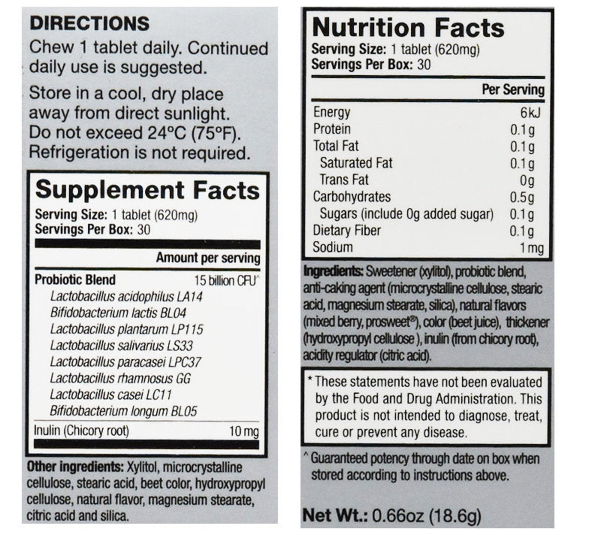 LIFE NUTRITION 樂怡善 - 全效益生菌 (30粒) [718464]