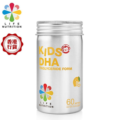 LIFE NUTRITION 樂怡善 - 兒童 DHA (60粒)[718457]EXP:2028年11月