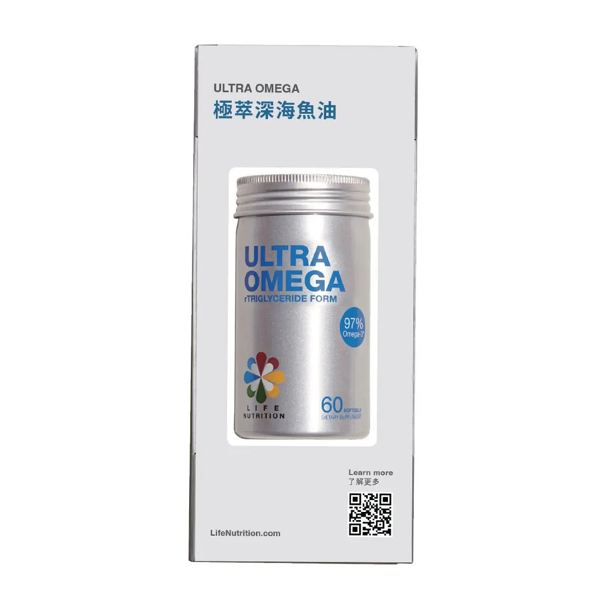 LIFE NUTRITION 極萃深海魚油 60粒 Health Food Cardiovascular 圖2