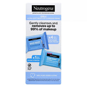 Neutrogena 日常卸妝潔面清潔濕巾 125片 Makeup Removal Wipes Makeup Remover Wipes Eye & Lip Makeup Remover 圖1