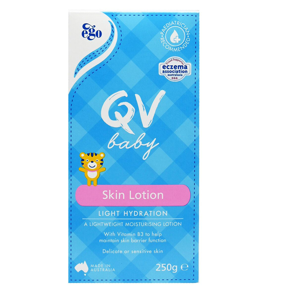 QV - 嬰幼兒 潤膚乳 (含維他命B3) 250g (泵裝) (平行進口)(17995)