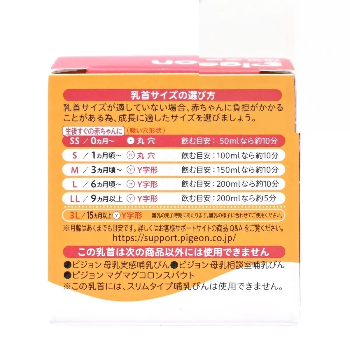 Pigeon 母乳實感奶瓶奶嘴1個裝 [SS Size 0m+] Bottle Teat 圖2