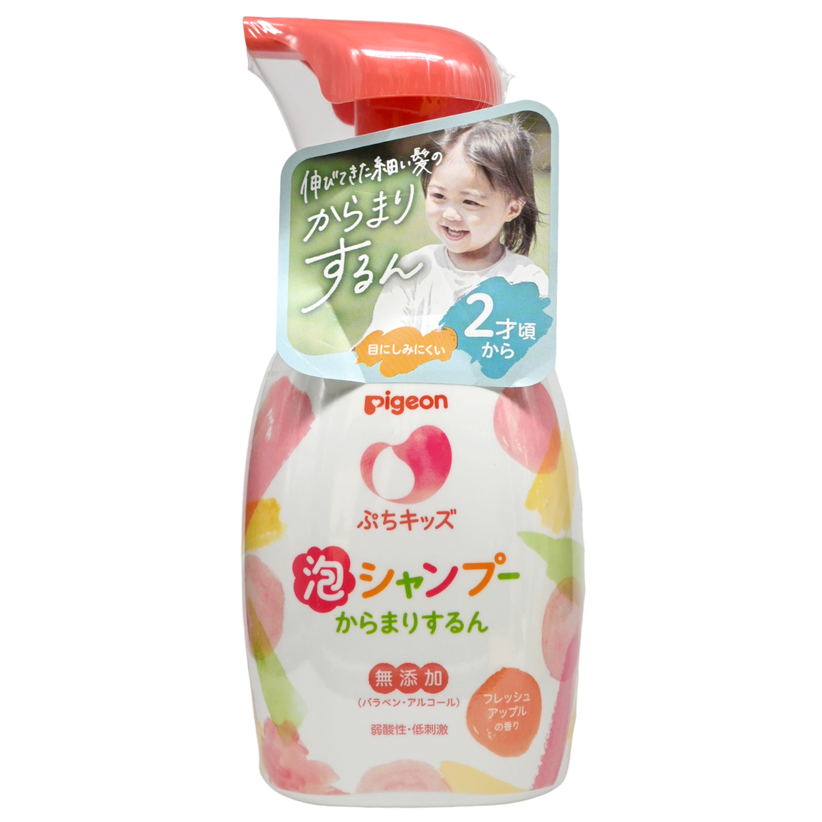 Pigeon Petit兒童泡沫洗髮水（蘋果香味）[2歲以上] 300ml Shower Gel & Shampoos Shampoo Baby Shampoo 圖1