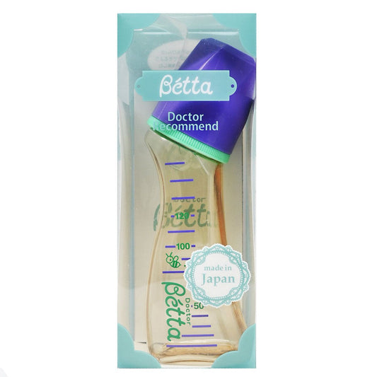 Bétta - 日本Betta鑽石系列Tritan PPSU奶瓶 120ml (紫色蓋) 120ml (平行進口) (40183)