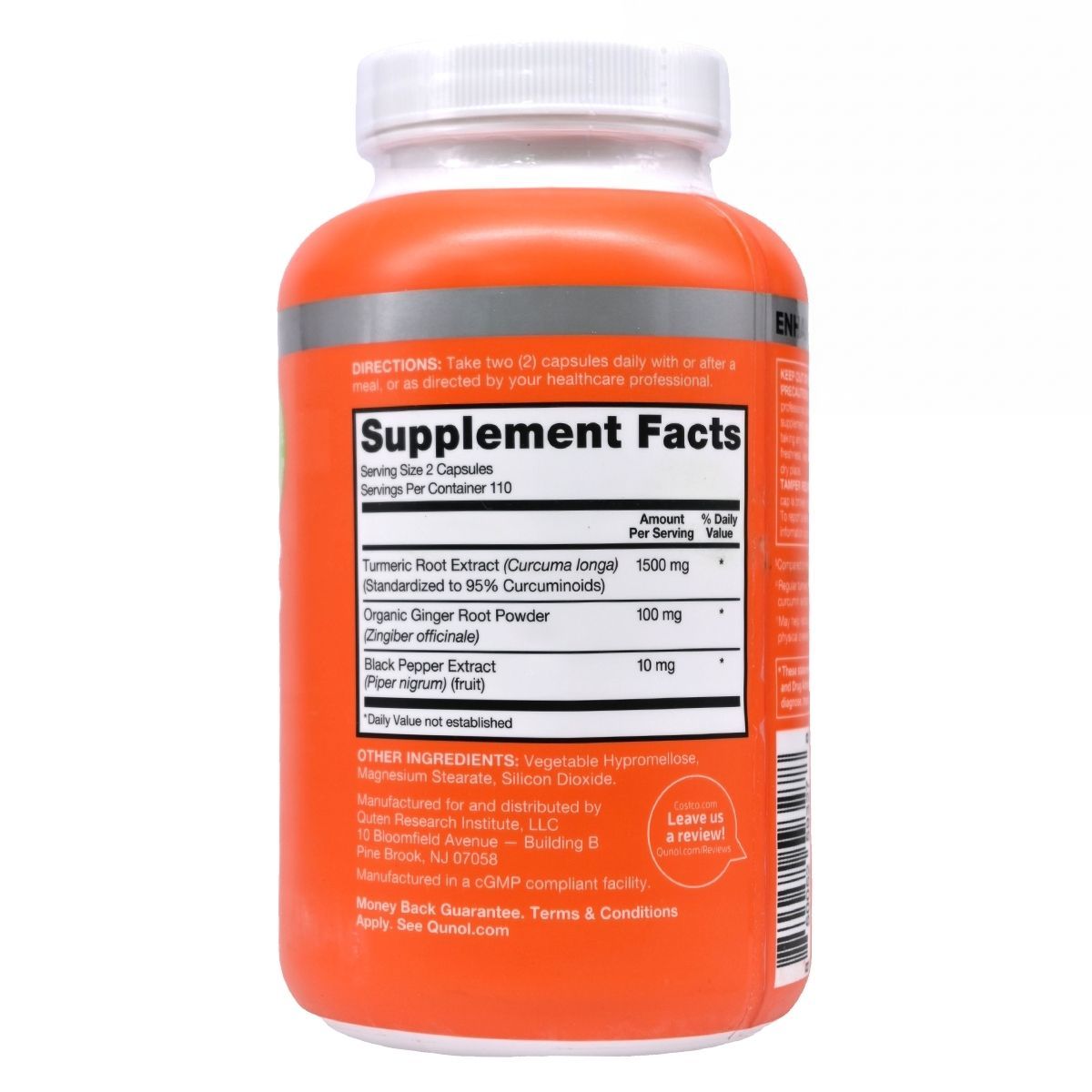 Qunol 薑黃 1500 毫克 220 粒 Immunity Bones & Joints 圖4