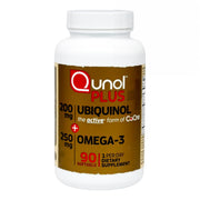 Qunol Plus CoQ10 泛醇 200mg + Omega-3 [90粒] Cardiovascular 圖1