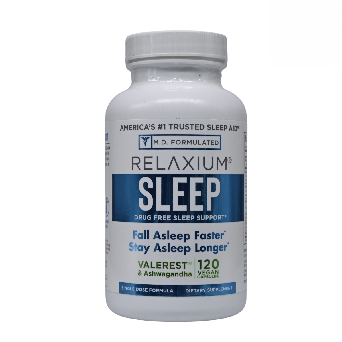 US Import NeoCitriat RELAZIUM – 睡眠 [無藥物助眠] 120粒素食膠囊 底 Stress, Insomnia & Fatigue 圖1