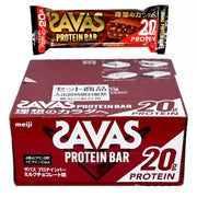 meiji SAVAS 蛋白棒 [牛奶朱古力口味] 60g x 9條） 底 Cereal & Energy Bars Energy Bar 圖1