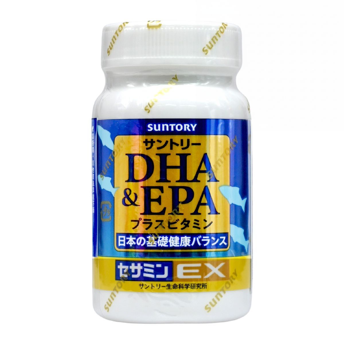 Suntory 魚油丸 DHA & EPA + 芝麻明 EX (120粒) 底[原裝行貨] Immunity Stress, Insomnia & Fatigue Brain Health 圖1