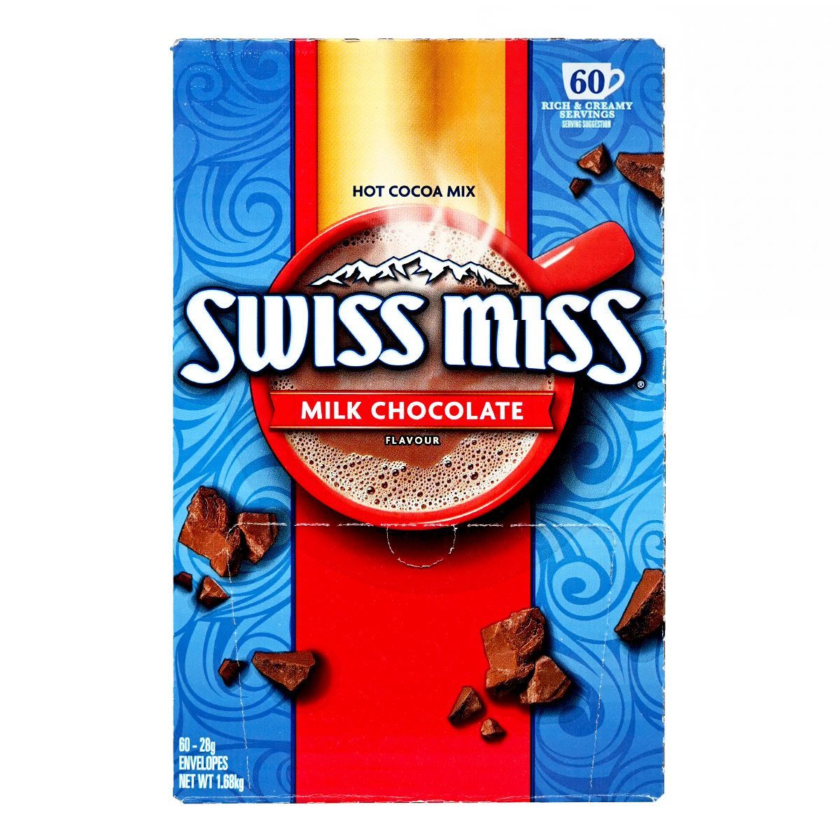 SWISS MISS 牛奶朱古力可可粉28g x 60包 [1.68kg] Chocolate & Malt Beverages 圖1