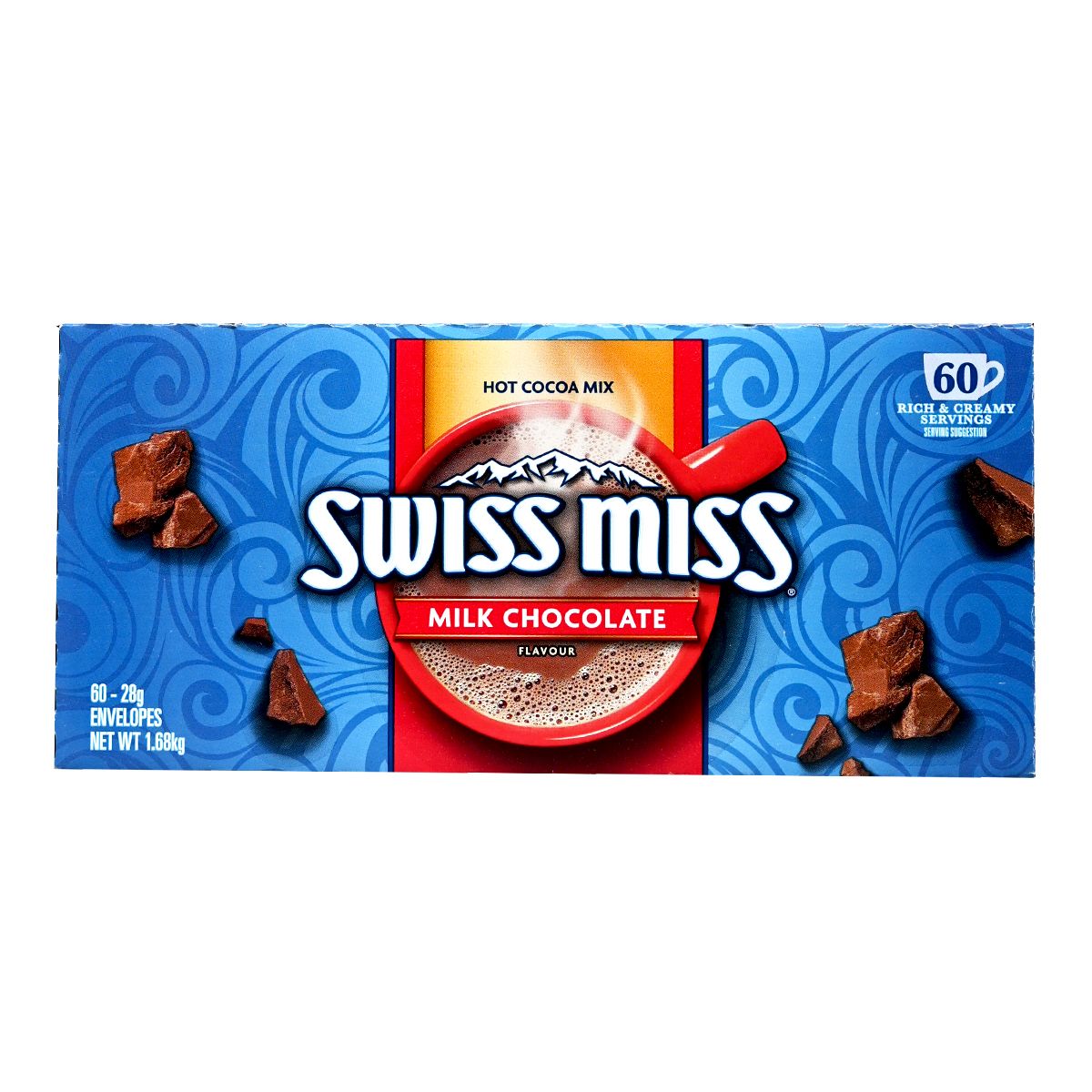 SWISS MISS 牛奶朱古力可可粉28g x 60包 [1.68kg] Chocolate & Malt Beverages 圖4