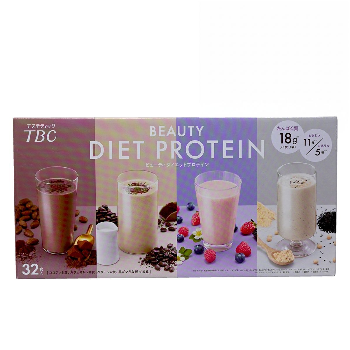 TBC 美容減肥蛋白奶昔什錦口味 30g x 32袋 [960g] 底 Women Formula Meal Replacement Protein Powder 圖1