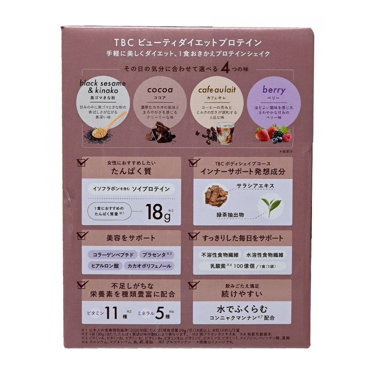 TBC 美容減肥蛋白奶昔什錦口味 30g x 32袋 [960g] 底 Women Formula Meal Replacement Protein Powder 圖2