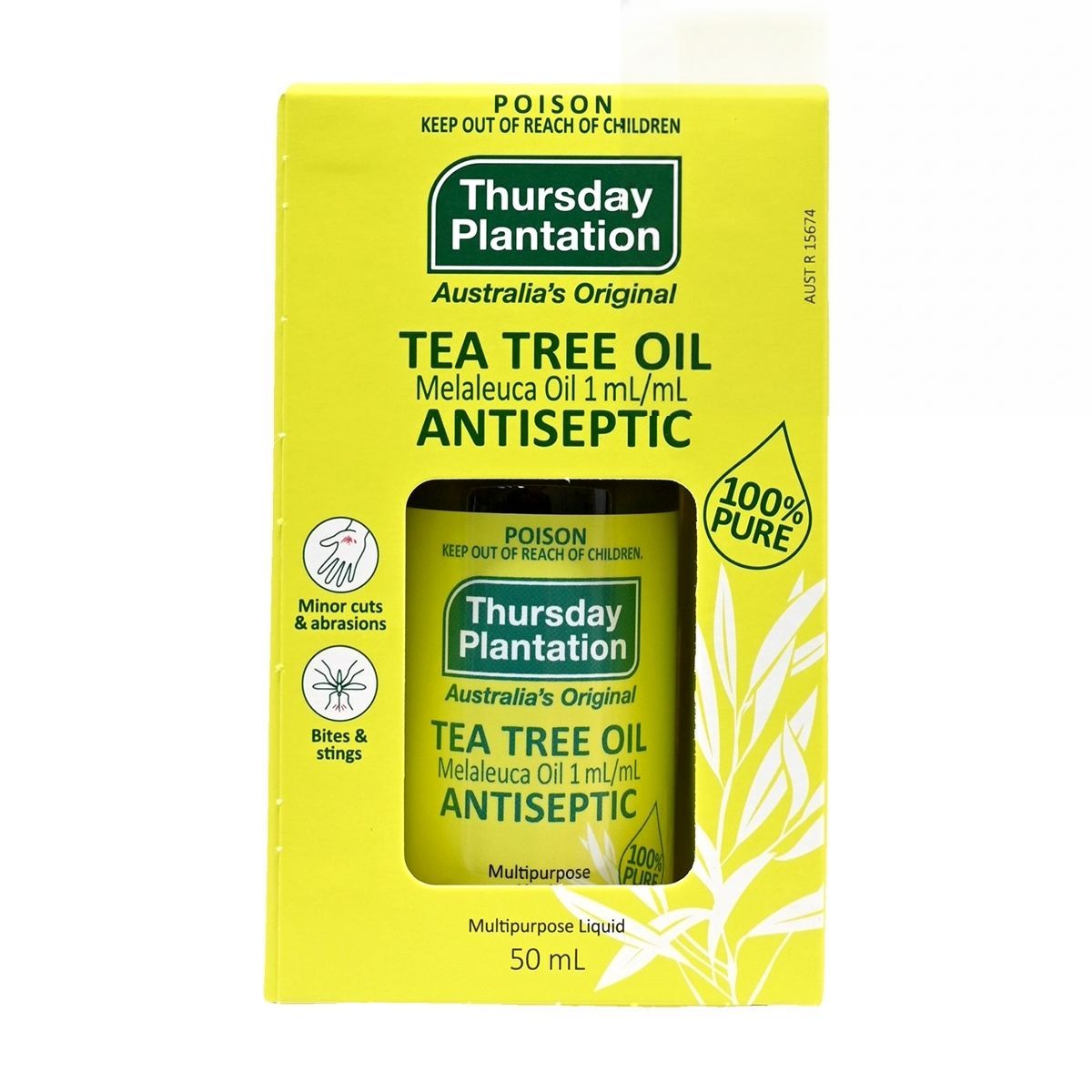 Thursday Plantation 100%純正茶樹油 50ml (消毒除菌) 2029年 Essential Oil Acne Care 圖6