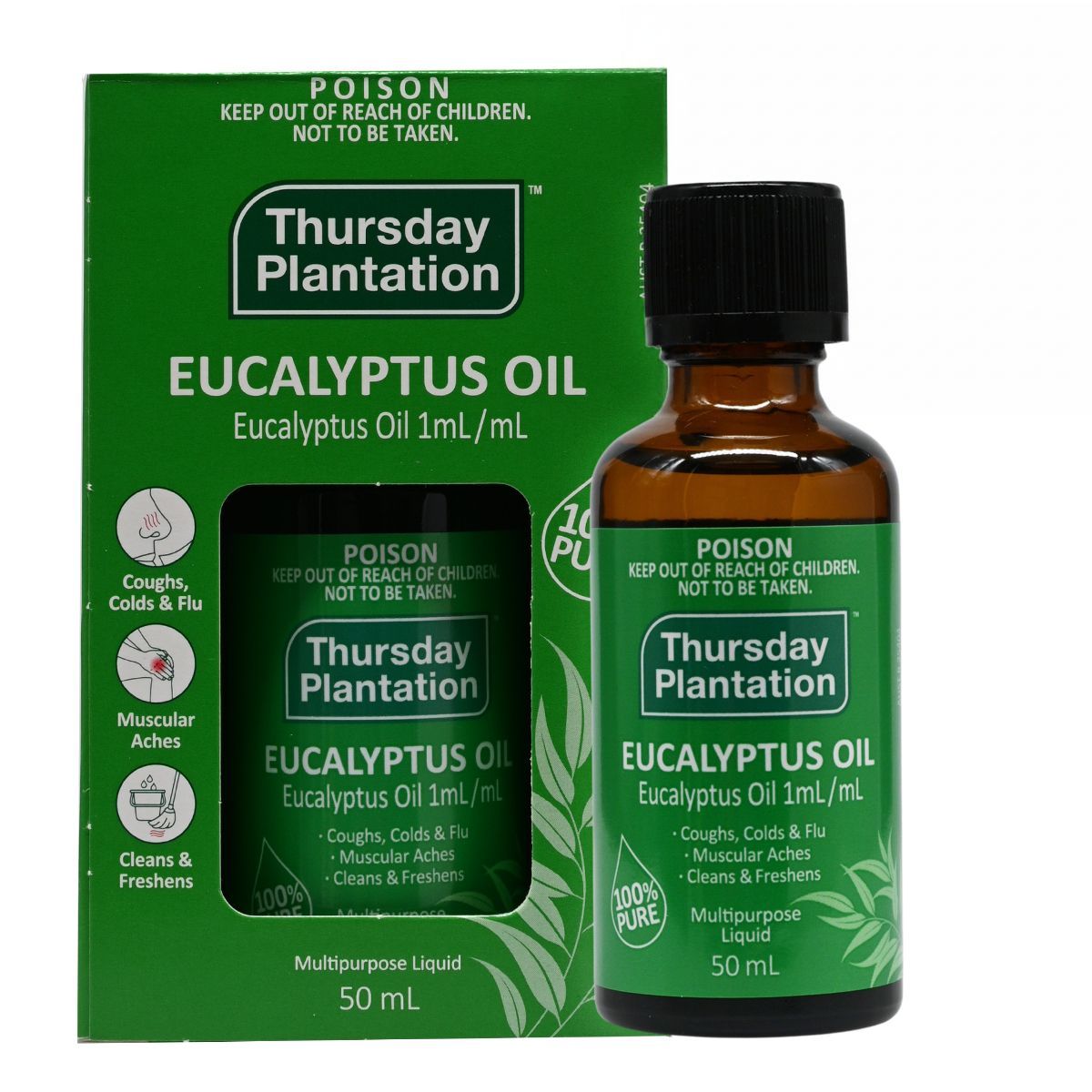 Thursday Plantation 100% 尤加利油 50 ml Household & Furniture Cleaners Aroma Oils 圖1