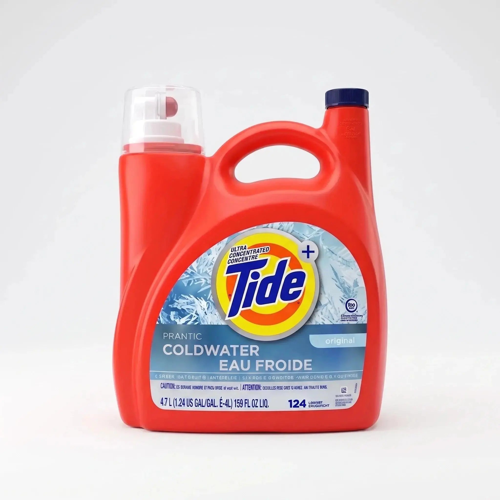 Tide 汰漬-超濃縮冷水潔淨洗衣液 4.7L（124次) | Tide 汰漬-超濃縮冷水潔淨洗衣液 4.7L（124次) (平行進口)｜BB20 特賣場