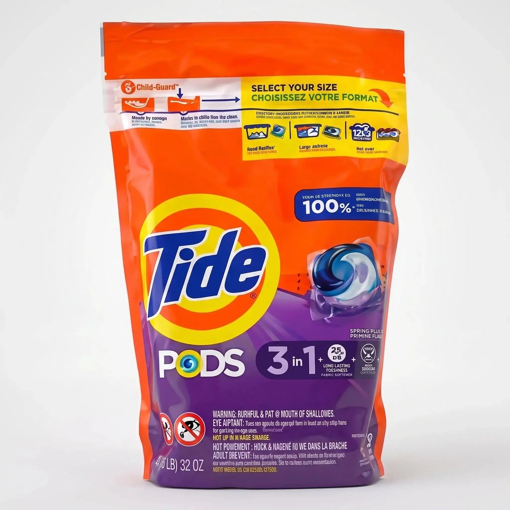 Tide 汰漬 -Tide Pods 汰漬 三合一即溶強力洗衣球 39粒 Spring Meadow (平行進口) | Tide 汰漬-Tide Pods 汰漬 三合一即溶強力洗衣球 39粒 Spring Meadow (｜BB20 特賣場