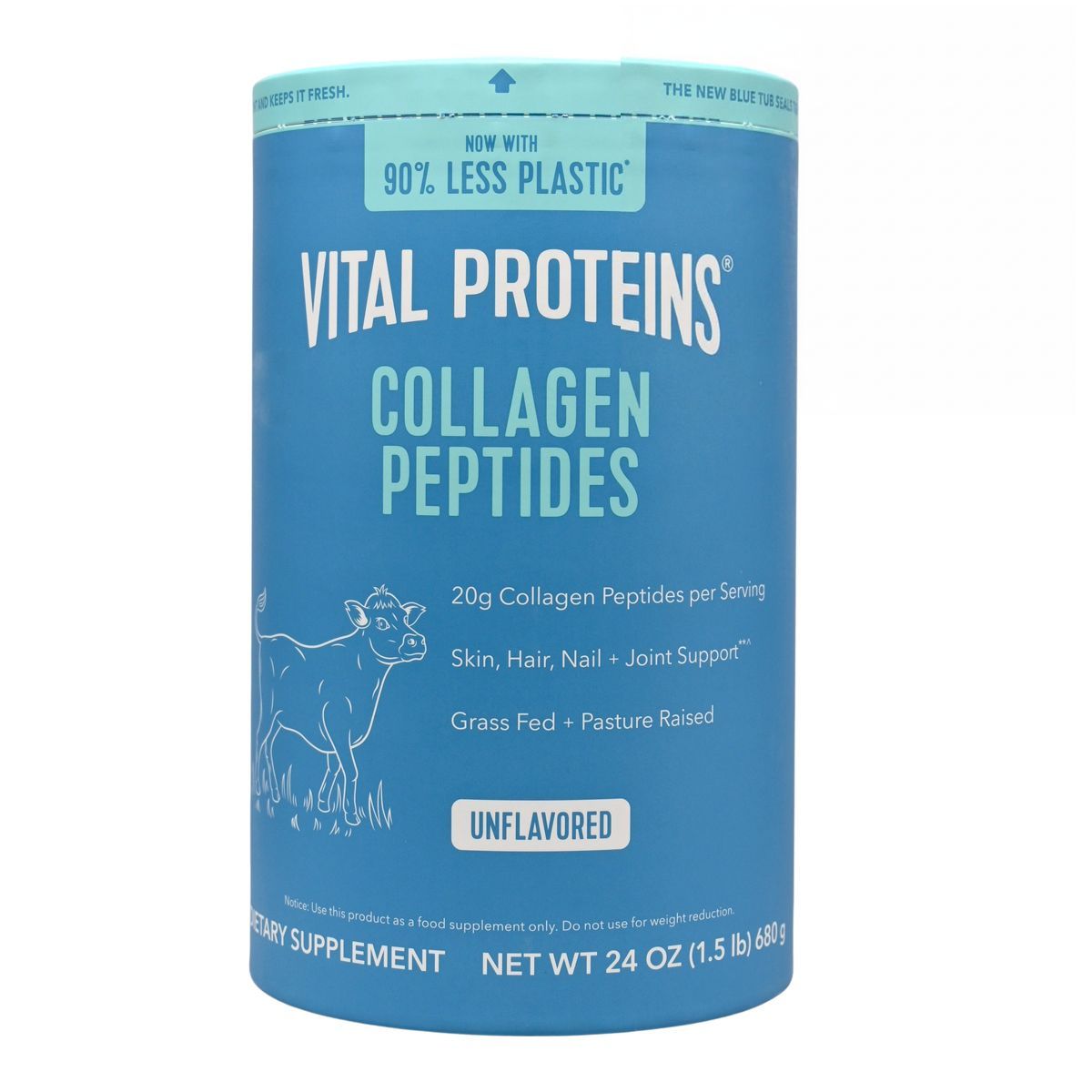 VITAL PROTEINS [新包裝]膠原蛋白肽 - 原味 680g(生酮友好) Beauty Supplement 圖1