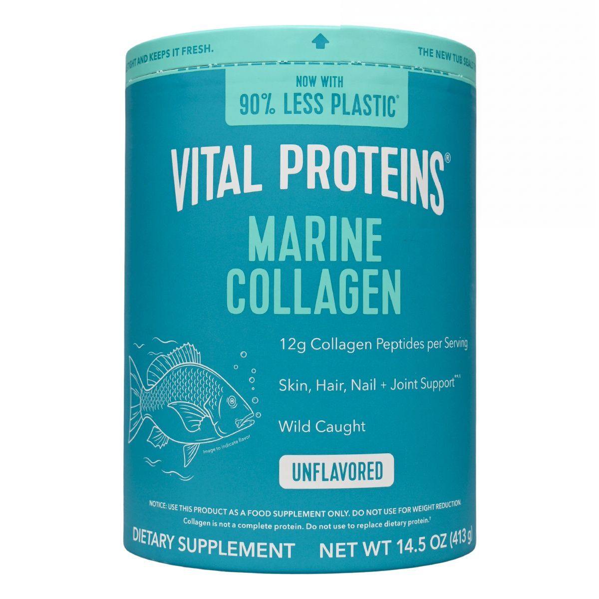 VITAL PROTEINS 海洋膠原蛋白肽粉末補充劑 - 水解膠原蛋白(皮膚/頭髮/指甲/關節)413g 此日期或之前食用 Bones & Joints Women Formula Beauty Supplement 圖1