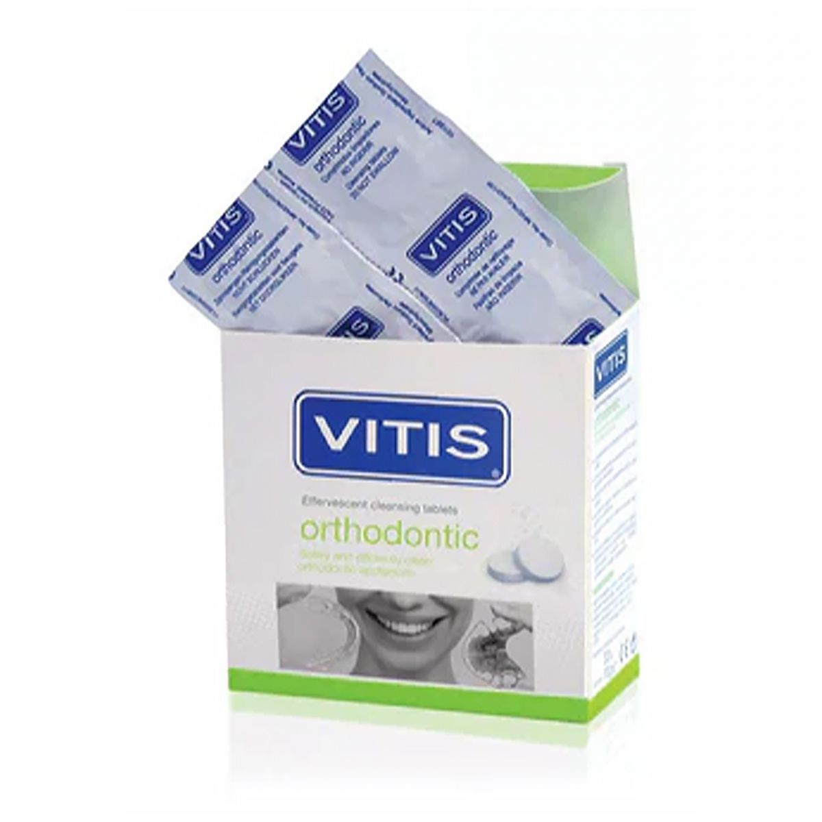 VITIS 矯治專用清潔片(32片裝) [香港行貨] Mouth Rinse & Denture Cleaners 圖1