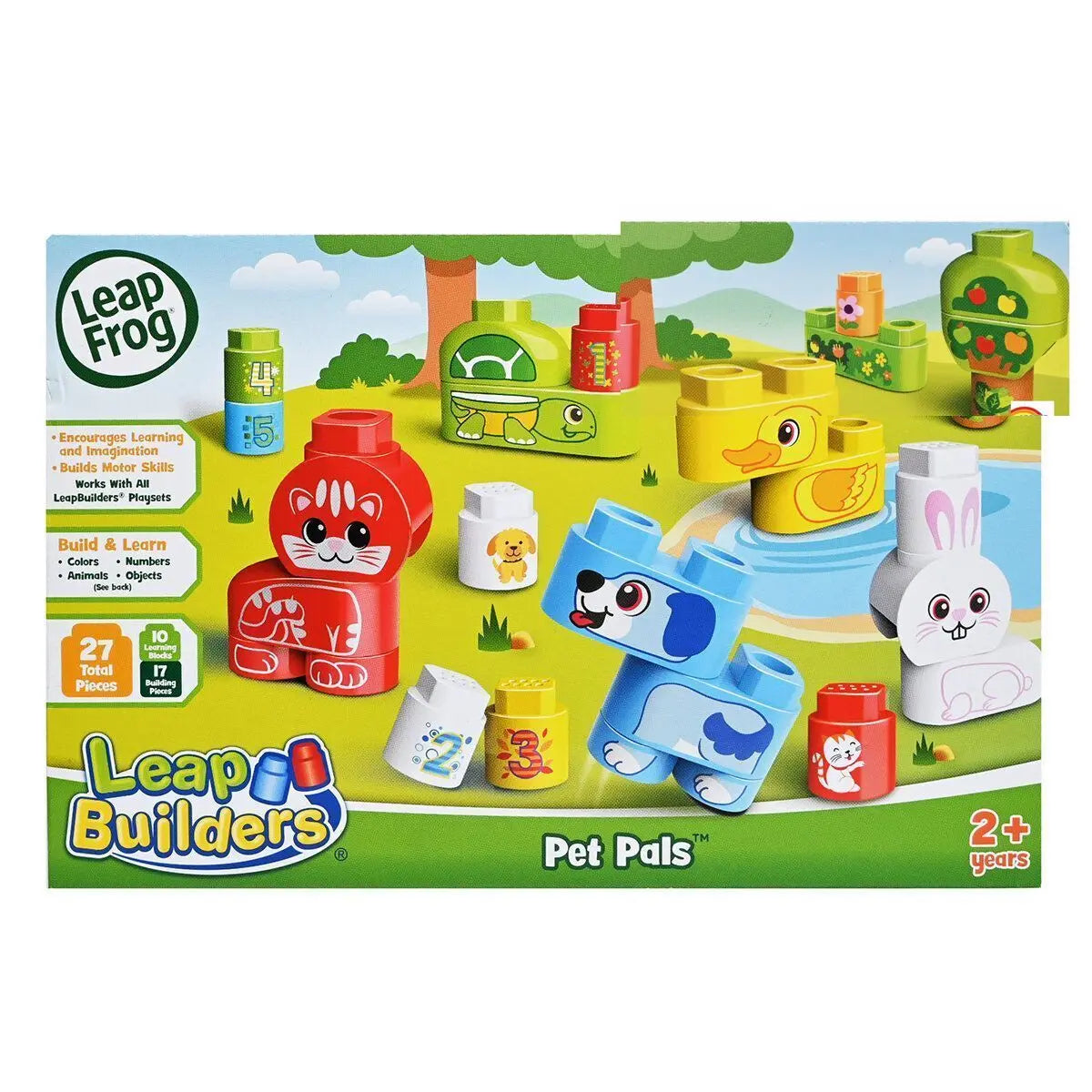 vtech LeapBuilders® 寵物夥伴 [香港行貨] Language Learning Grab & Grip Cognitive Learning Sensual & Sound Effect Toy 圖1