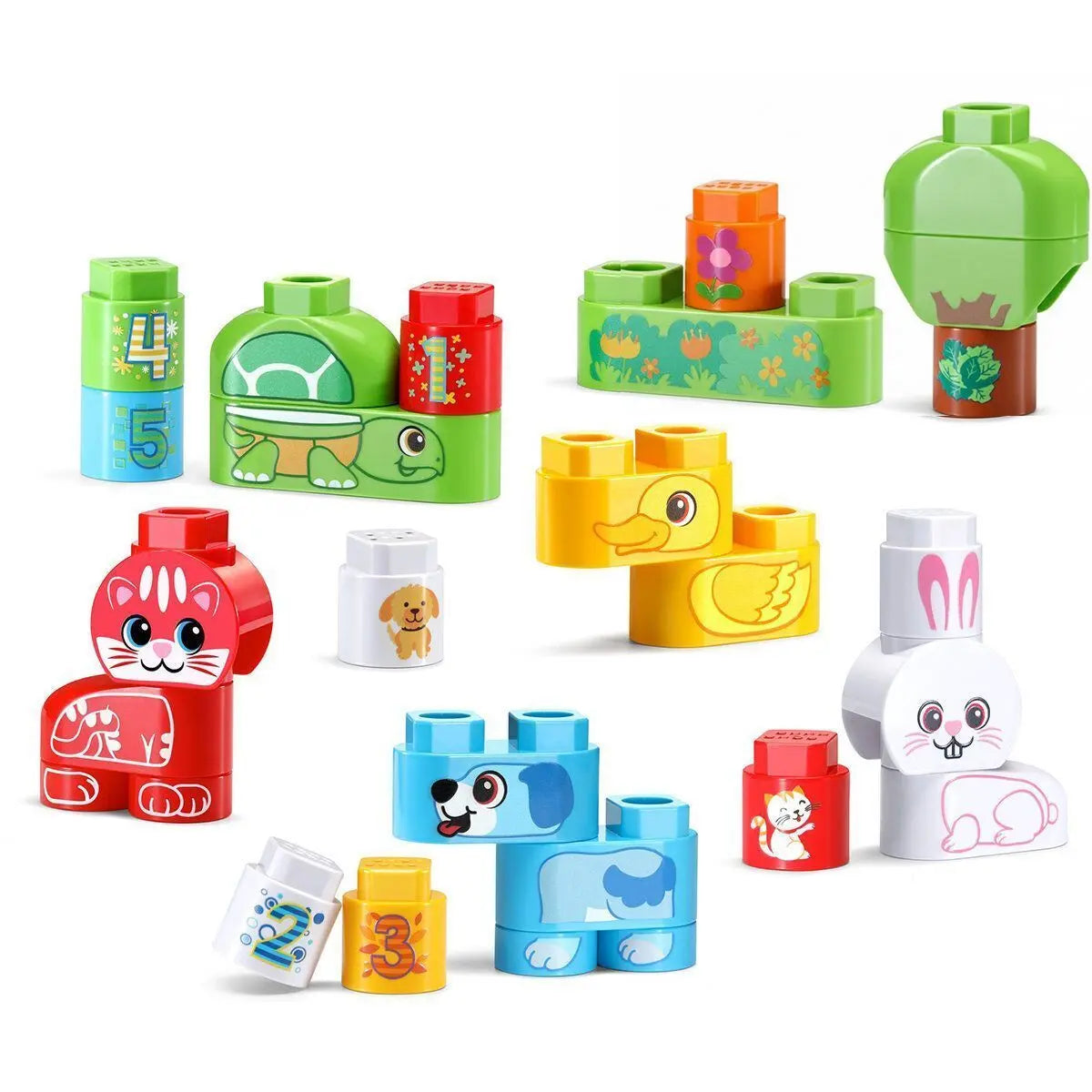 vtech LeapBuilders® 寵物夥伴 [香港行貨] Language Learning Grab & Grip Cognitive Learning Sensual & Sound Effect Toy 圖2
