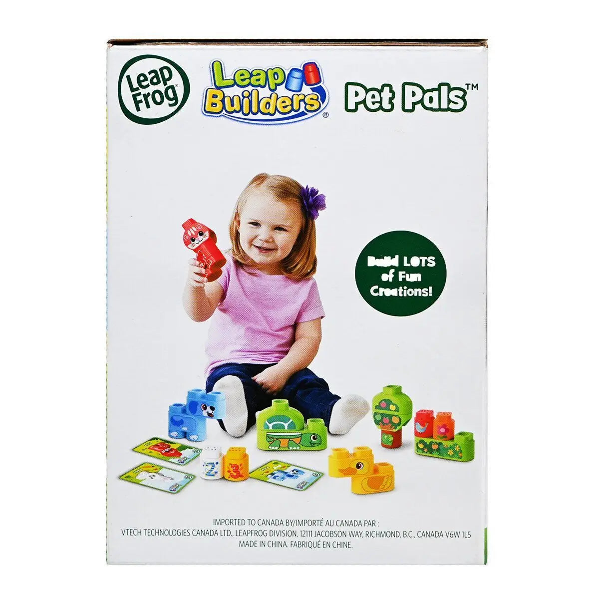vtech LeapBuilders® 寵物夥伴 [香港行貨] Language Learning Grab & Grip Cognitive Learning Sensual & Sound Effect Toy 圖3