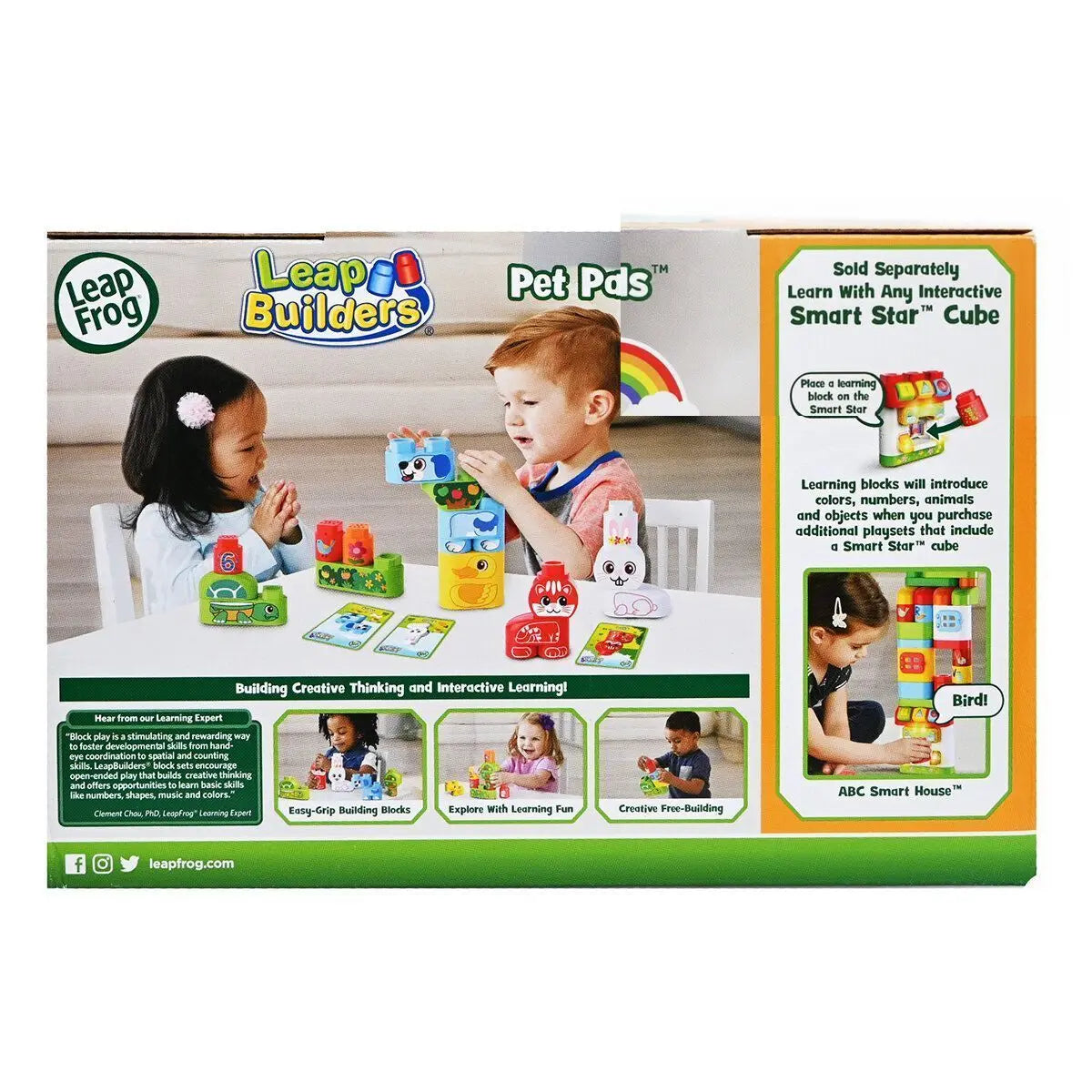 vtech LeapBuilders® 寵物夥伴 [香港行貨] Language Learning Grab & Grip Cognitive Learning Sensual & Sound Effect Toy 圖4