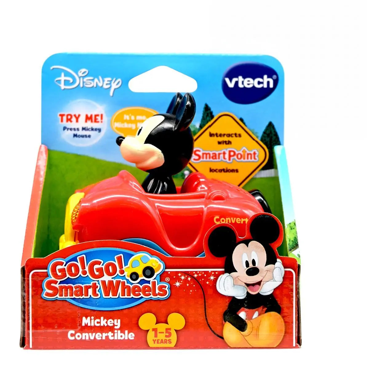 vtech 米奇系列敞篷車 [香港行貨] Model Vehicle Language Learning Sensual & Sound Effect Toys 圖1
