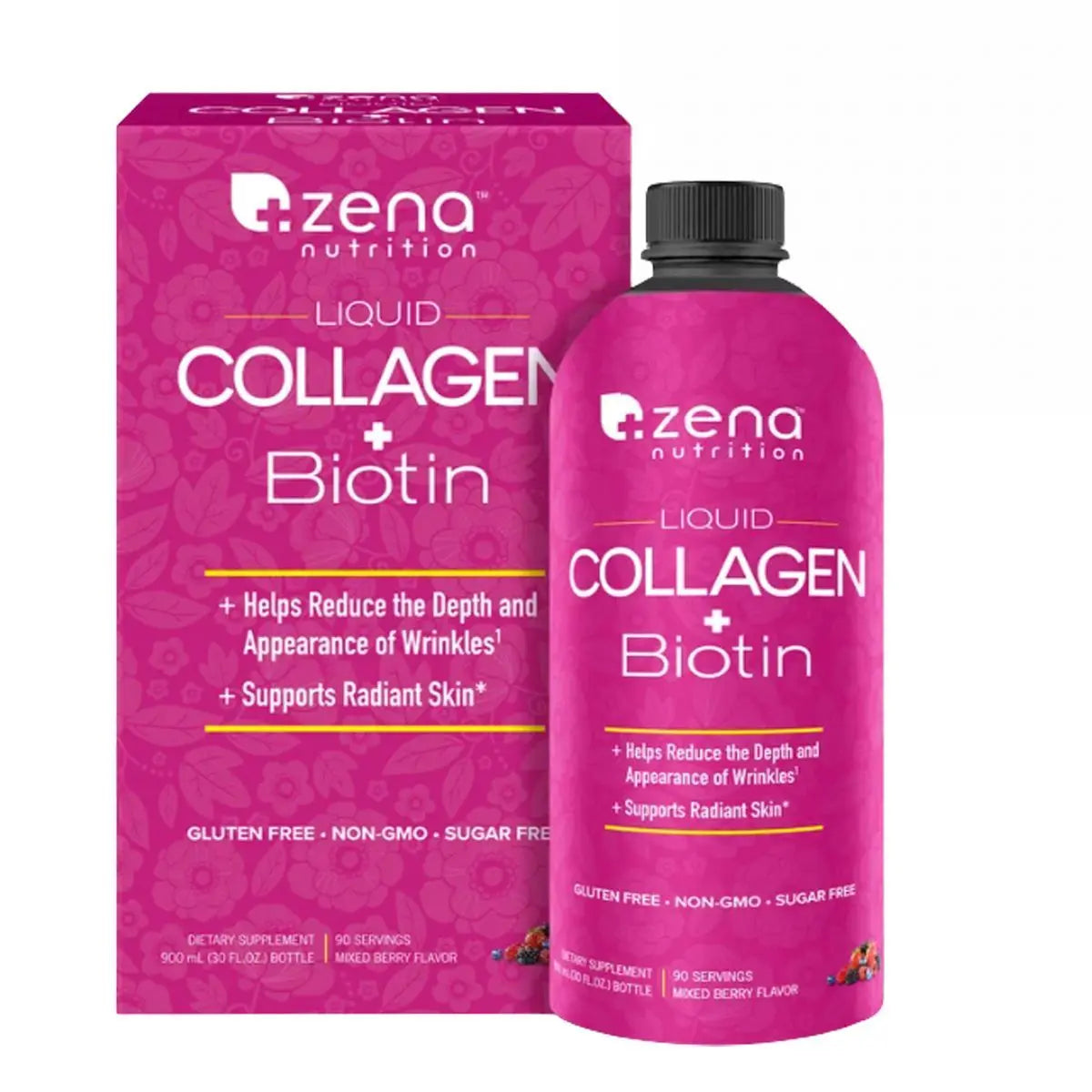 zena greens 液態膠原蛋白 + 生物素 900ml 底 Haircare Women Formula Beauty Supplement 圖1
