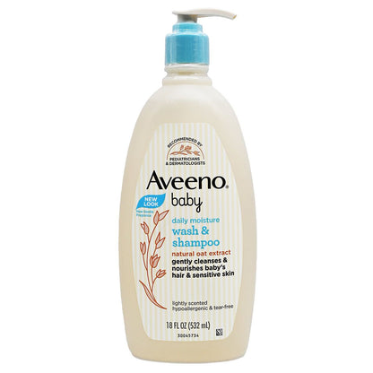 AVEENO - 天然燕麥配方 二合一洗髮沐浴露 532ml EXP:MAY2028(平行進口) (23905)