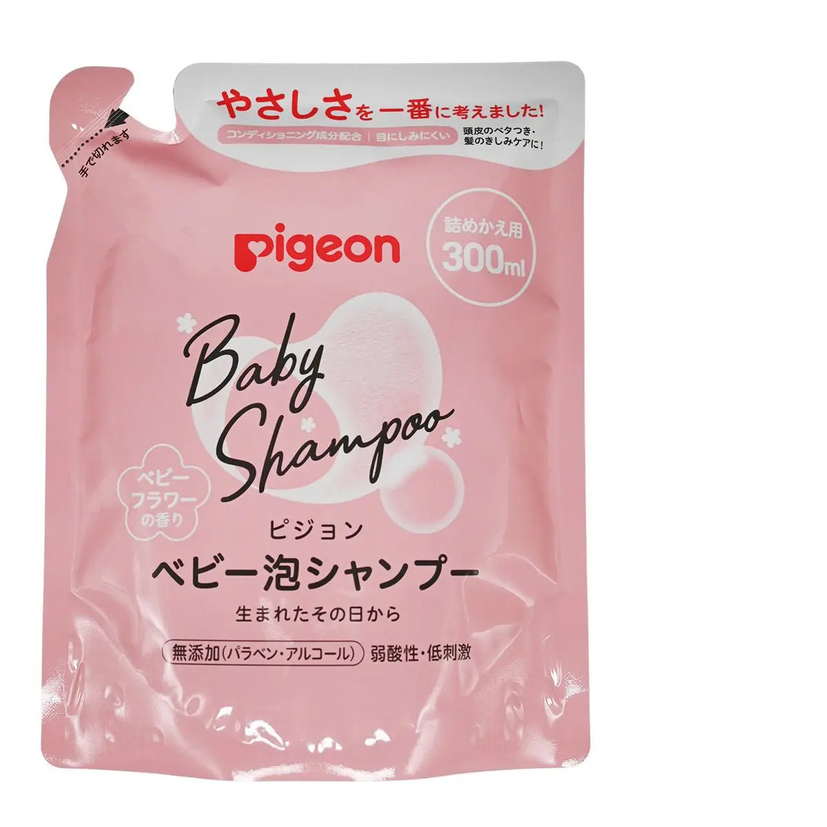 Pigeon - 小童泡沫洗髮露 (花香味) 300ml [補充裝] Pigeon