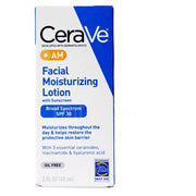 CeraVe - [AM] 面部保濕乳液 日用 SPF30 60ml EXP:2027年1月(平行進口) (34674)